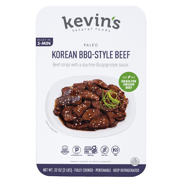 Kevin's Natural Foods Korean BBQ-Style Beef, 32 oz