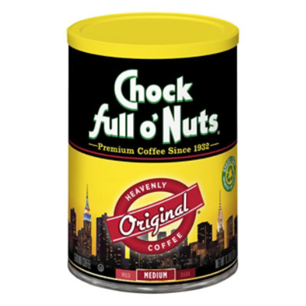 Chock full o'Nuts Heavenly Coffee Original Medium Roast Ground Coffee