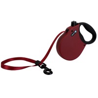 Paws Alcott RLSH AA LG RD 16 ft. Retractable Leash, Red - Large