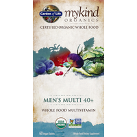 Garden of Life Mykind Organics Mens Multi 40+ - 60 tablets