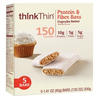 ThinkThin Protein Fiber Bars Cupcake Batter ThinkThin Protein Fiber Bars Cupcake Batter