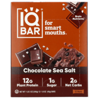 Chocolate Sea Salt, Keto, Vegan, Protein Bars