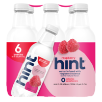 raspberry flavored water