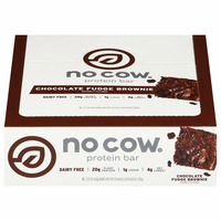 Chocolate Fudge Brownie Protein Bar, Plant-based protein bar