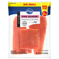 Wild Caught Boneless & Skinless Pink Salmon Fillets