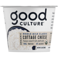 Kalona Super Natural Organic Whole Milk Cottage Cheese 16 Oz