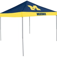 Logo Brands Michigan Wolverines Economy 9'x9' Canopy Tent