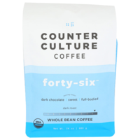 Counter Culture Coffee Forty-Six, Dark-Roast, Organic, Bulk Whole-Bean Coffee