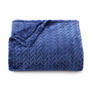 Navy Jacquard