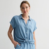 Chambray Mini Stripe