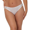 White Ditsy Print