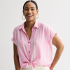 Pink White Stripe