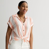 Pink Peach Stripe