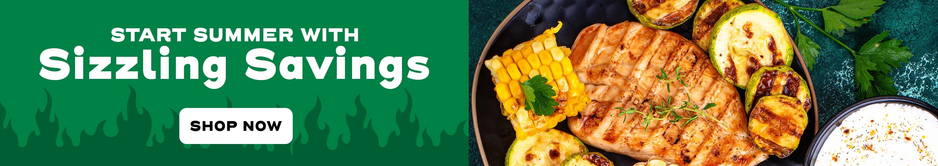 Start Summer with Sizzling Savings