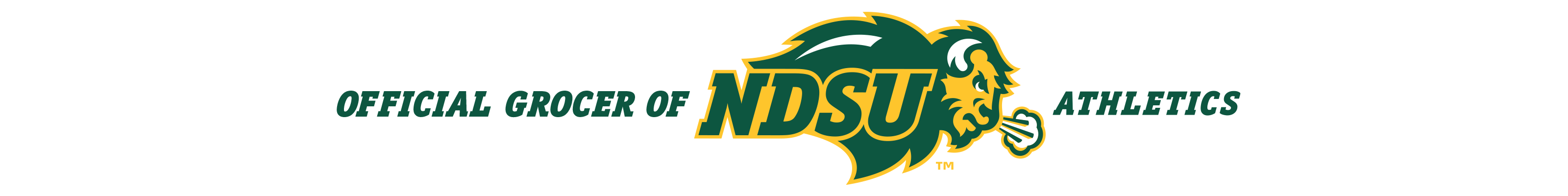 Official Grocer of NDSU Athletics
