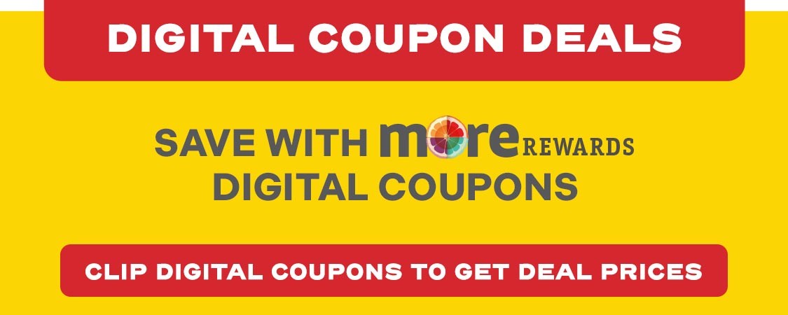 Save with MORE Digital Coupons