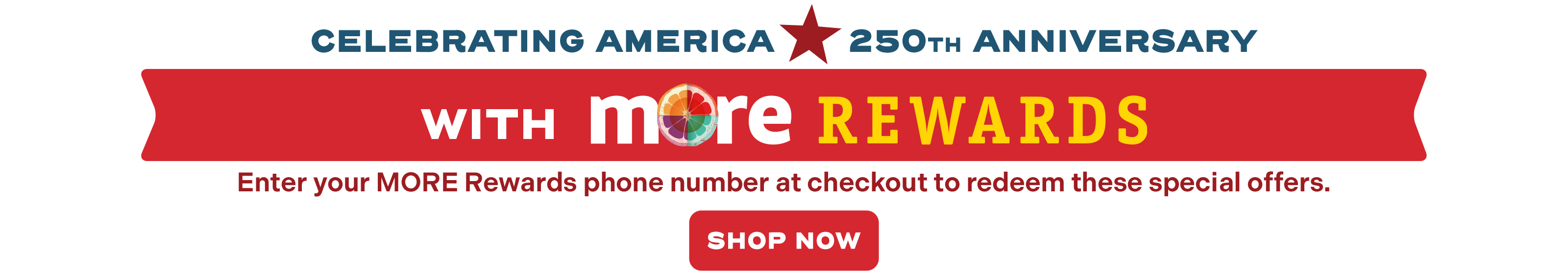 MORE Rewards Member Savings