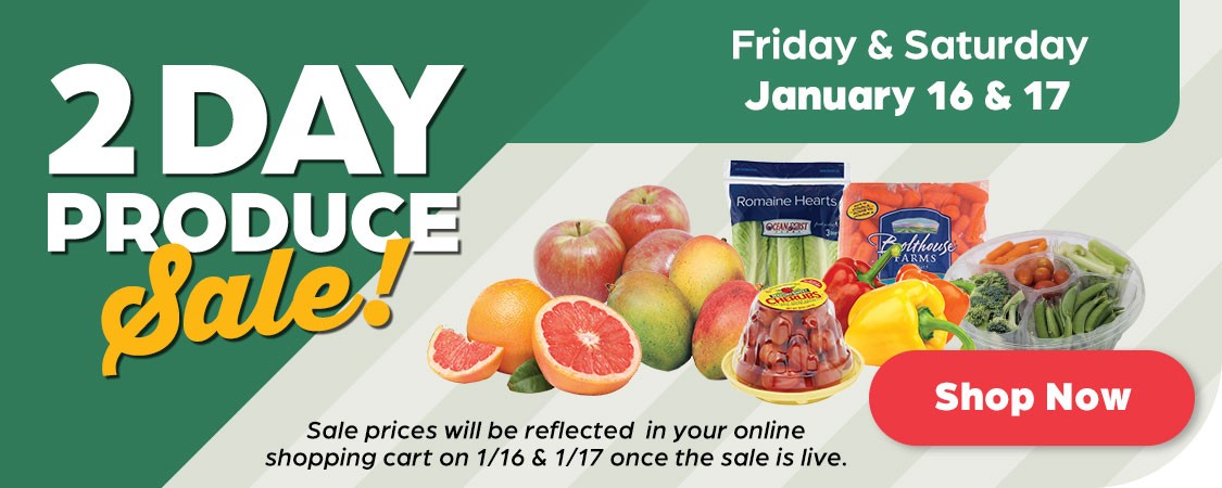 2 Day Produce Sale