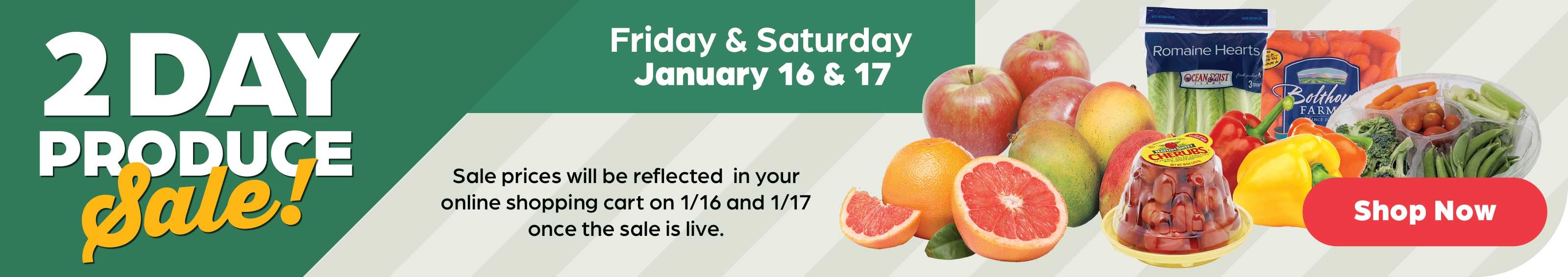 2 Day Produce Sale