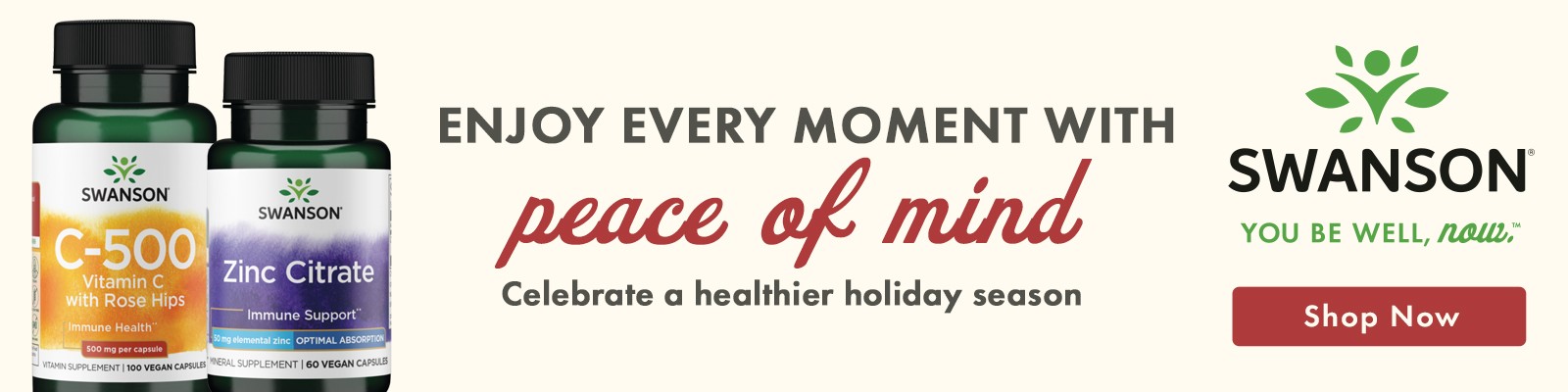 Swanson - Enjoy Every Moment with Peace of Mind