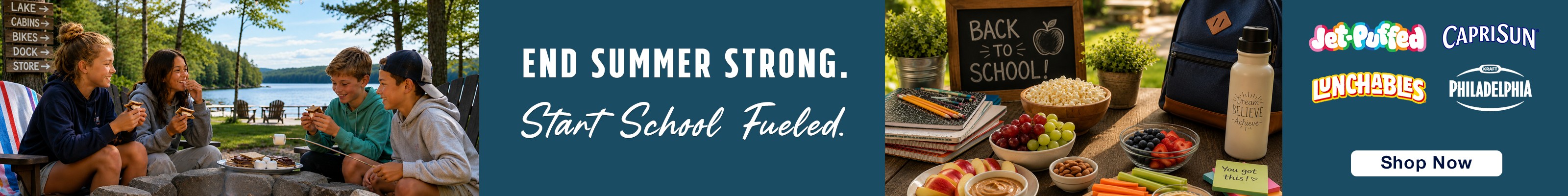 End Summer Strong with Kraft