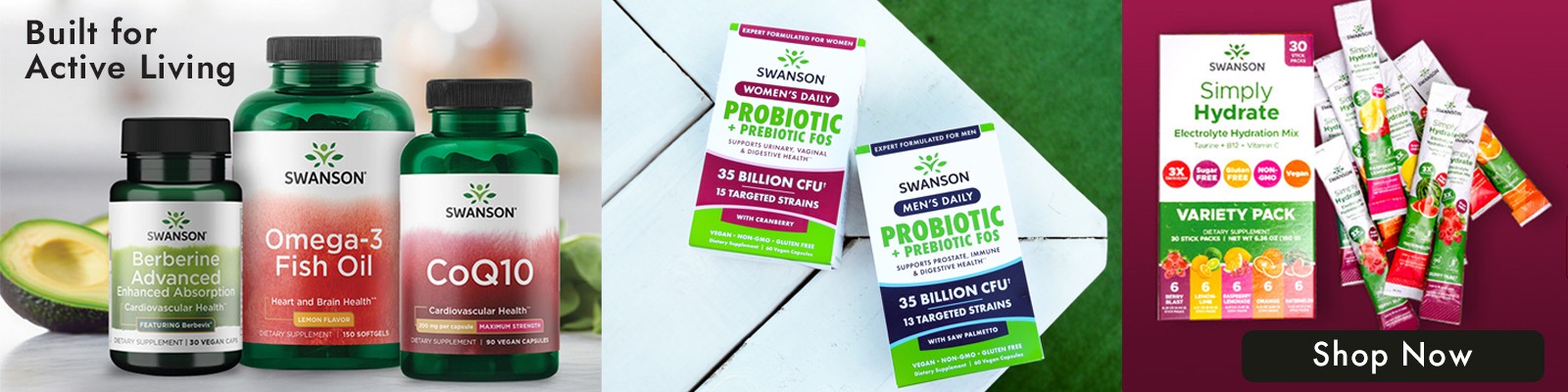 Shop Swanson Vitamins & Supplements