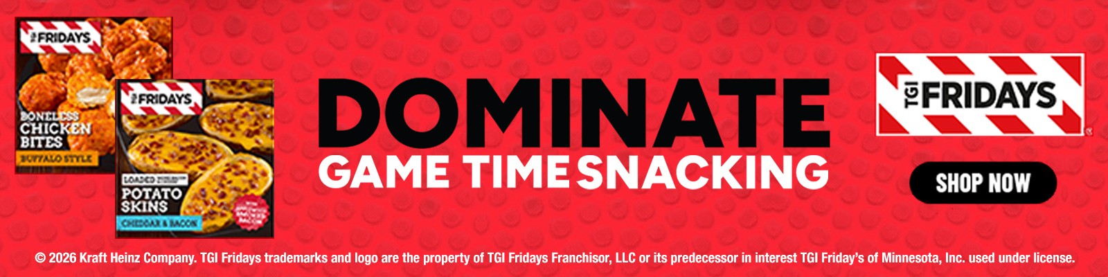 Dominate Game Time Snacking