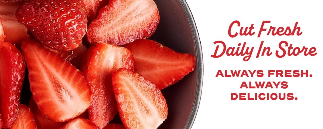 Cut Fresh Daily In Store