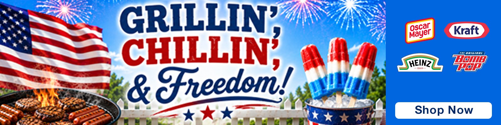 Grillin' Chillin' & Freedom! - Shop Now