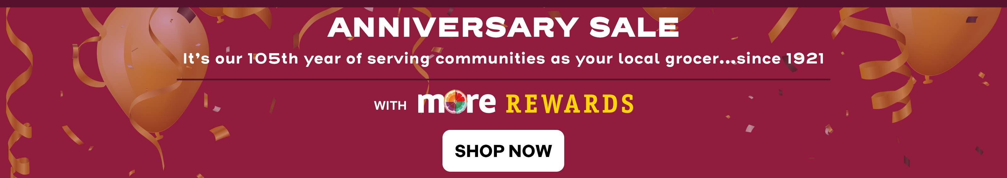 Anniversary Sale