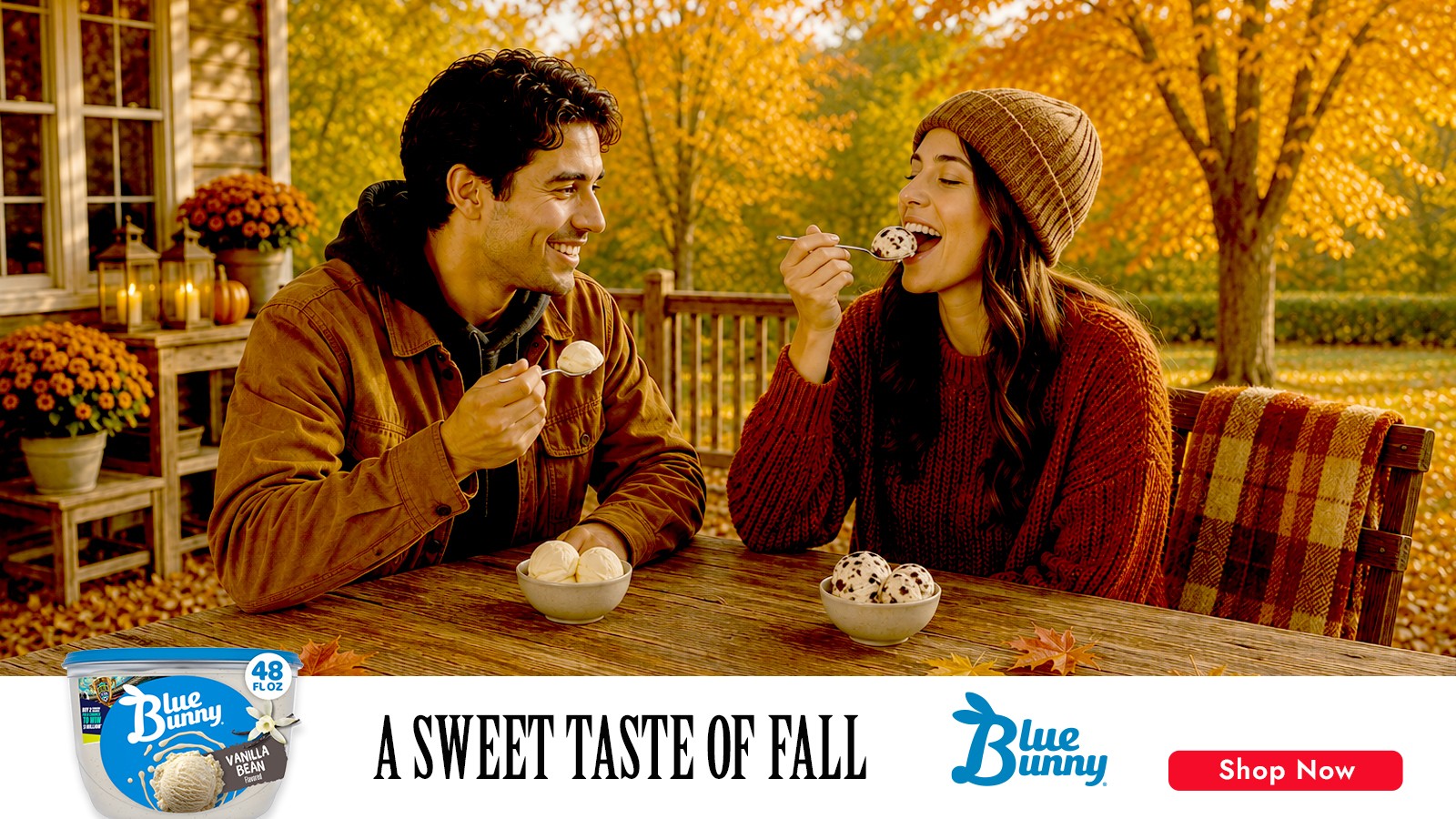 Blue Bunny - A Sweet Taste of Fall