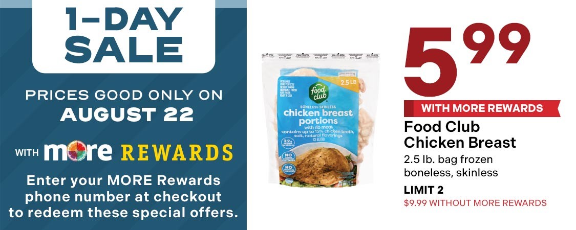 Food Club Chicken Breast