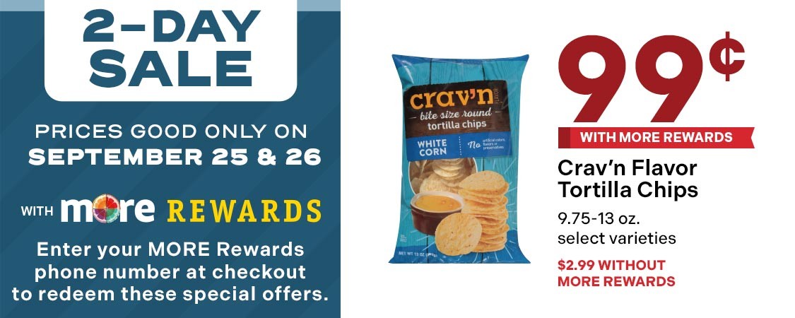 Crav’n Flavor Tortilla Chips